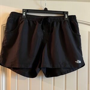 Black North Face shorts, size XL.
